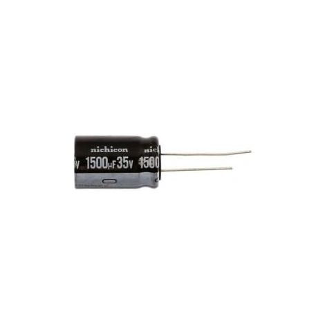 Condensatore elettrolitico 1500uf 35v 105º 16x25 Rd 1500mf35v105