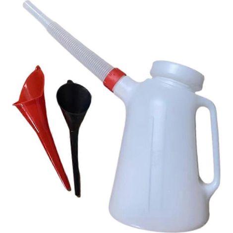 Récipient doseur d'huile déshuilée, distributeur d'huile automobile, récipient d'huile moteur, distributeur d'huile pour liquides automobiles A (1/5)