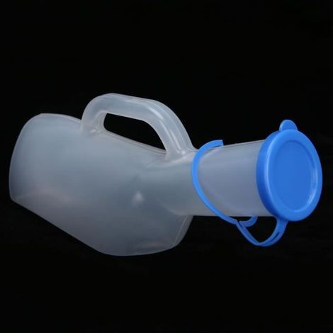 Urinoir - - Bouteille d'urine masculine - Plastique - 1000ML - Ergonomique (1/4)