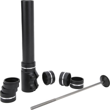 Rehausseur de potence ENLEE pour vélo, rallonge de potence de fourche, adaptateur de guidon en alliage d'aluminium pour VTT, 210 mm (1/5)