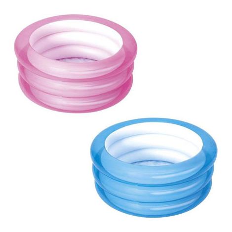 Bestway Piscina Hinchable Infantil 3 Aros Color Surtido 70x30 cm +2 Años Jardin 51033