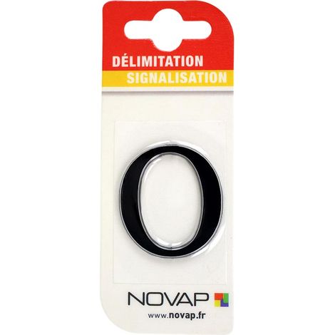 Lettre O Noire Hauteur 25mm - 4620244