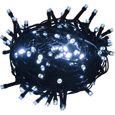 Guirlande LED avec 150 LED Blanc froid 15 m PVC (1/5)