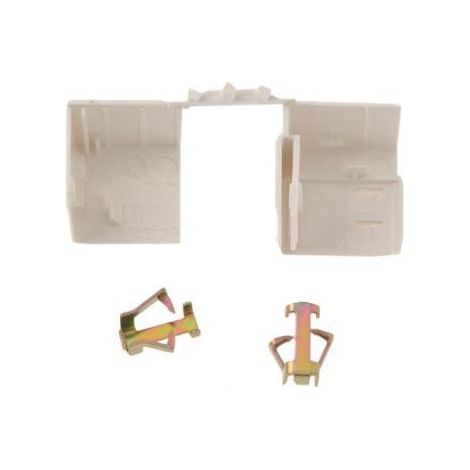 Embout pour moulure DLPlus 40x12,5 blanc (1/2)