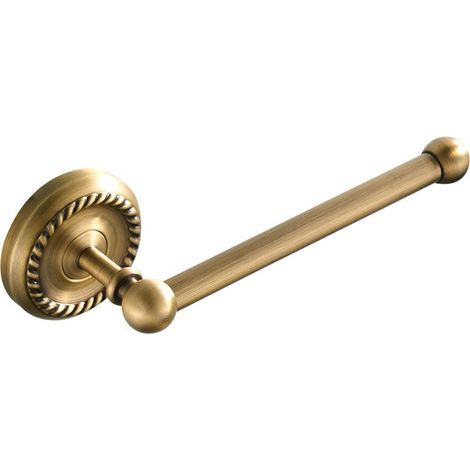 Porte-Papier Toilette avec Laiton Antique 20 cm Fixation Murale Porte Rouleau Papier Toilette en Bronze pour Salle de Bain Accessoire de Toilette (1/5)