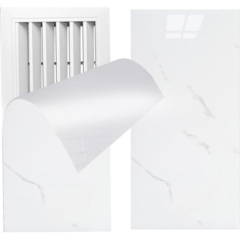 Couvercles d'aération pour grille d'aération avec adhésif 30x60cm Air Vent Covers Cache d'aération pour ventilation latérale du plafond et au sol (1/5)