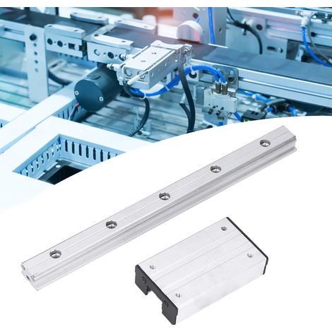 Guide linéaire LGD6 300 mm avec curseur de guidage linéaire externe à double axe (1/5)