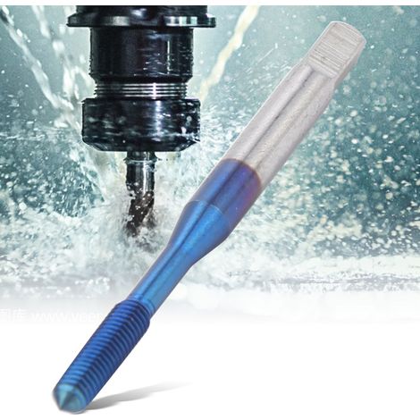 Outil de Tapping à Filetage Métrique M4 avec Revêtement Nano Bleu pour Réparation et Fabrication (1/5)