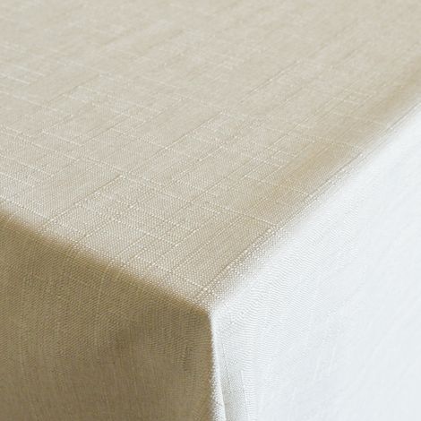 Tissu déperlant - Effet coton flammé Ecru 295 cm (1/3)