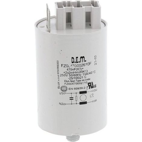 FILTRE ANTIPARASITE POUR SECHE LINGE ELECTROLUX - 8080893038 (1/4)