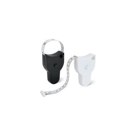 Lot de 2 mètres ruban de couture, ruban de mesure double face pour le corps, ruban de mesure rétractable pour mesurer la longueur, le tour de poitrine et le tour de taille, noir et blanc