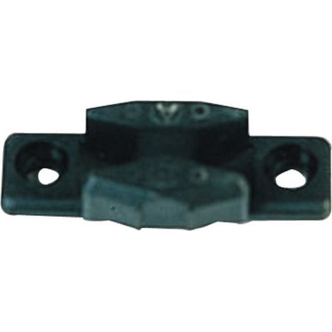 Gâches En Plastique Entraxe 39 Mm Noire