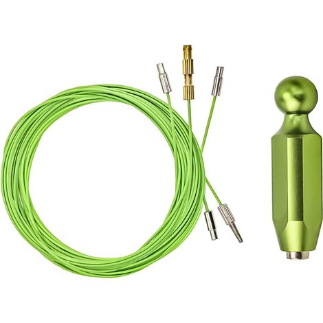 Bicycle Internal Cable Routing Tool, Internal Cable Routing Kit, Inner Cycling Installation Kit for Bike Frame Change (Green) (1/5)