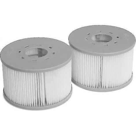 Lot de 2 filtres Mspa V2 pour spas gonflables Fjord, Kili, Camaro, Mono, Aurora et Tekapo - 2 cartouches filtrantes de rechange pour spa gonflable Mspa (1/5)