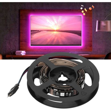 Bande lumineuse USB avec télécommande, éclairage RGB à changement de couleur, décoration pour bars et karaokés (1/5)