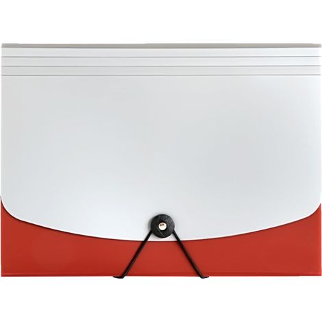 A4-Dokumentenorganizer, erweiterbare Dokumententasche, kompaktes Design, Klappverschluss, strapazierfähiges Polyestermaterial, geeignet für Schule, Arbeit und Zuhause.