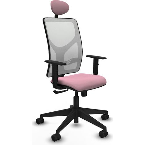 Silla de Oficina con Cabecero Motilla Piqueras y Crespo 1D066N1 Rosa