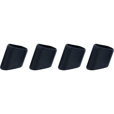 Siena Garden universal Fußkappen 4er-Set, schwarz, oval, 30 x 15 mm Zubehör Tische Stühle