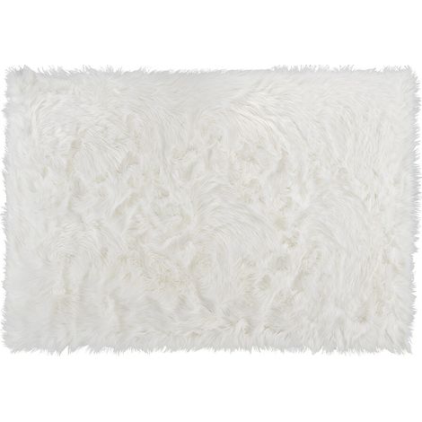 Tappeto imitazione pelle di pecora SHEEP - 120x170 cm - Bianco