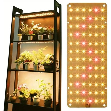 Lampe de culture LED à spectre complet – Lampe de culture d'intérieur pour la croissance végétative et la floraison en hydroponie (spectre lumineux du soleil)-AquaForge (1/5)