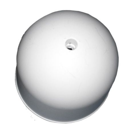 Weißer Deckenbaldachin Ø7,5cm