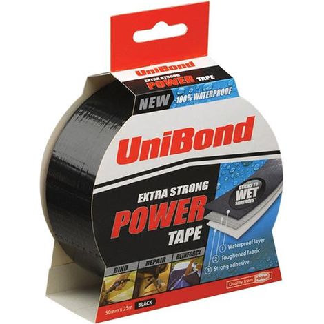 Powertape Black 50mm x 25m UNI1668019 (1/3)