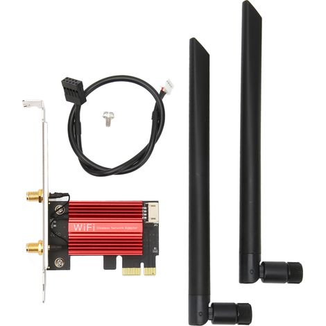 PCIe AX1800 Pro 1800-Mbit/s-Netzwerkkarte mit Bluetooth 5.2 und Wi-Fi 6 für Online-Gaming und HD-Streaming