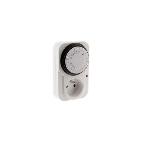 Programmateur - journalier mécanique inter. Voyant - 3500W (1/3)
