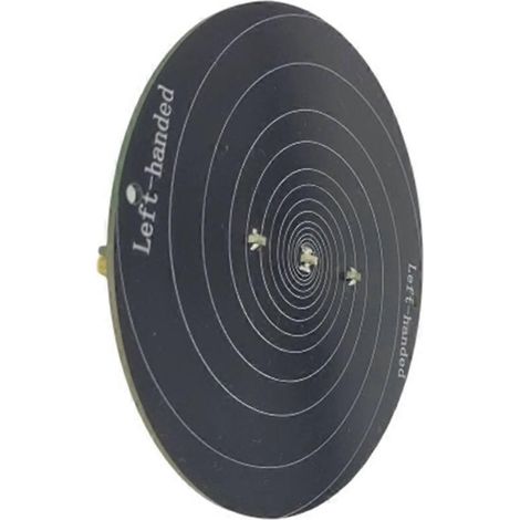Ultrabreitbandige, linkszirkular polarisierte, gleichwinklige Spiralantenne von 1 GHz bis 10 GHz (1/5)