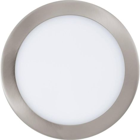 EGLO 33317 Spot LED en saillie Crosslink FUEVA-C nickel mat Ø:22,5cm dimmable 2700-6500K avec fonction Connect