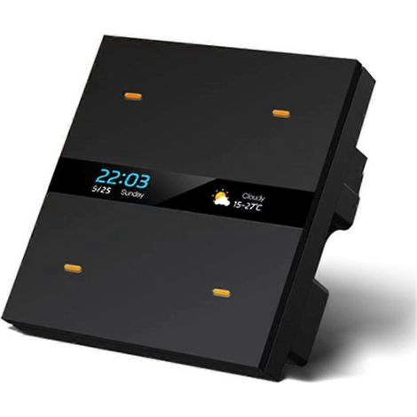 Interrupteur intelligent Zigbee Tuya pour éclairage et contrôle de scènes - Panneau de commande intelligent - Prise intelligente - Interrupteur intelligent 485 86 - Boîte C (1/5)
