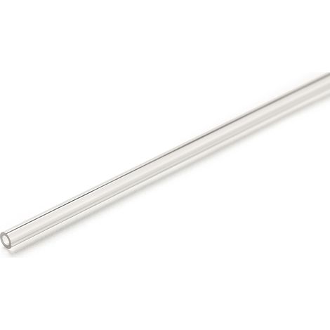 Tube acrylique, Incolore, Rond, Dia. 6mm x 3.2mm, 1m ( Prix pour Lot de 5 ) (1/2)