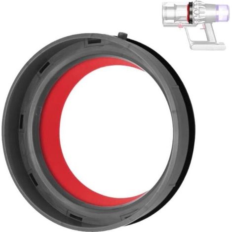 Bague d'Étanchéité Fixe Supérieure Compatible Aspirateur Sans Sac Rechange Pièce Détachée (1/4)