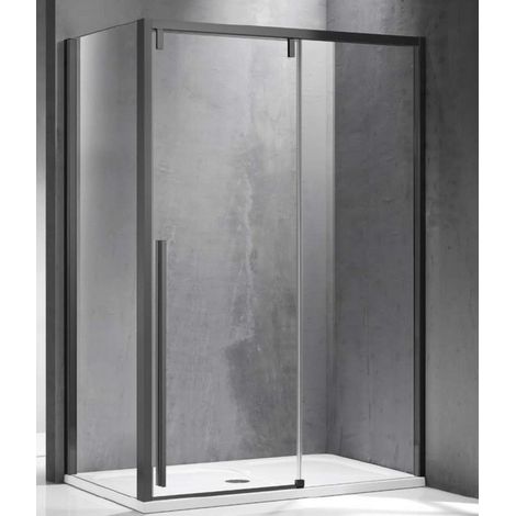 Cabine de douche SANTORINI 400 120x90 x200 cm profilé gris (1/5)