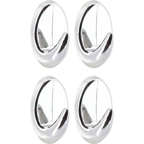 Set aus 4 haken abs 3m - chrom - Tendance