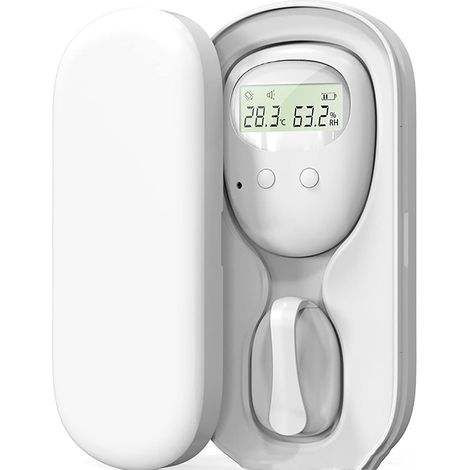 Kabelloser Bettnässer-Alarm Piss-Alarm mit Empfänger & Clip-on-Sender für Jungen Grils Kinder Töpfchentraining Seniorenpflege 10-20M Wirkbereich Vibrationsgeräusch Erinnerung Eingebauter Akku mit (1/5)