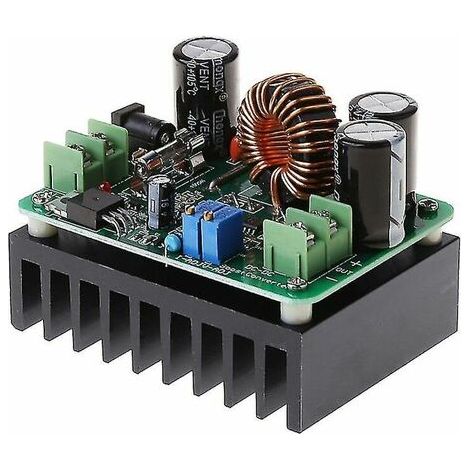 Module d'alimentation convertisseur élévateur 10 V-60 V CC vers 12 V, 24 V, 36 V, 48 V, 80 V, 10 A/600 W (1/4)