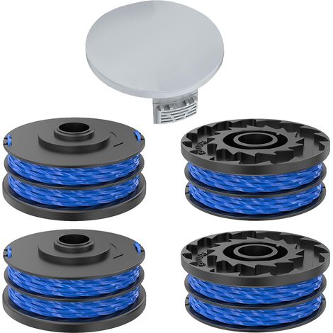Bobine Fil Coupe Bordure Ryobi RAC123 - Compatible RLT4027, RLT4125, RLT5027, RLT6030, RLT5127 - Ø1, 5mm, 8, 122, RAC122 (1/5)
