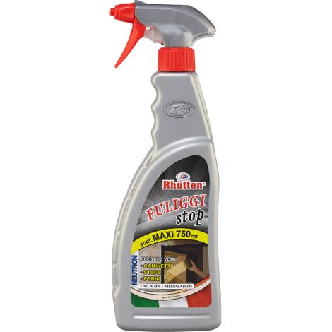 Nettoyant pour vitres Rhutten Fuliggi Stop 750 ml nettoyant pour vitres de poeles et chemine'es