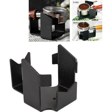 Kompatibel mit 51-mm-/53-mm-/58-mm-Siebträgerhaltern, elektronischer Wiegeständer – 316 g schwere Küchenarbeitsplatte aus Aluminiumlegierung – Kaffeesiebträgerzubehör (1/5)