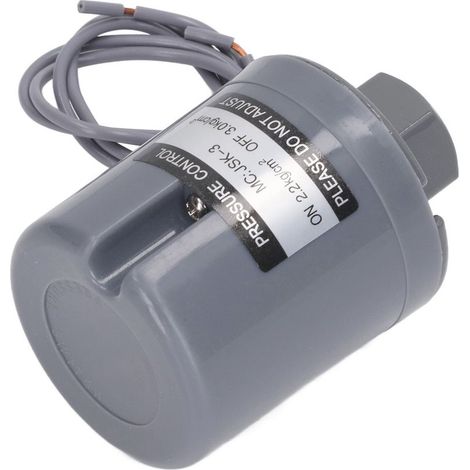 Pressostat de pompe à eau à contact réglable, régulateur de surpression auto-amorçant automatique, filetage interne G3/8, 220-240 V (1/5)