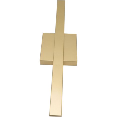 Applique murale linéaire dorée, style moderne et épuré, longue bande lumineuse pour chambre ou salon, 85-265 V (1/5)
