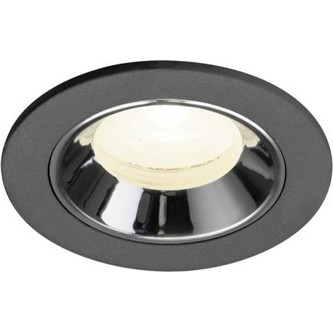 Spot encastré Numinos XS noir/chrome 4000K - 20 deg - 1009309 (1/3)