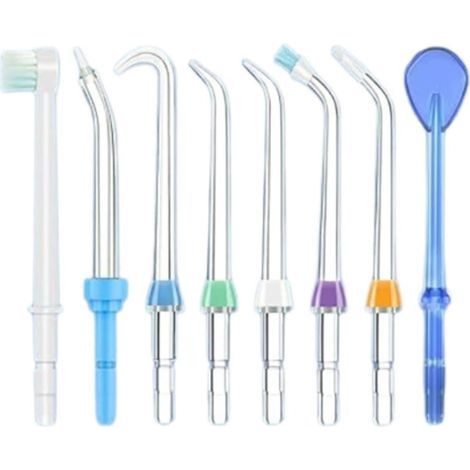 Lot de 7 buses de rechange pour hydropulseur Waterpik WP100 - Accessoires pour embouts Waterpik - Buses de rechange pour hydropulseur Waterpik WP100