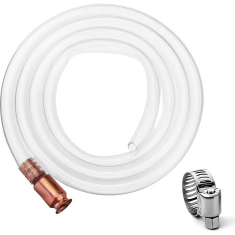 2.5M Tuyau Pompe Auto-amorçante Siphon Pompe Transfert Liquide l'eau Essence Universelle Gaz (1/5)