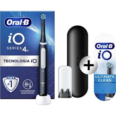 [NEUWERTIG] B-Ware Oral B I O Series 4 N 414728 Elektrische Zahnbürste Rotierend/Oszilierend Schwarz