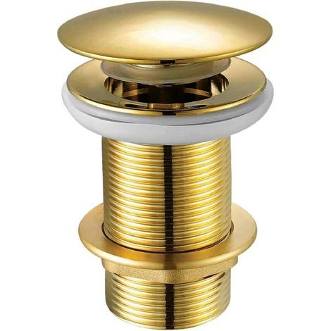 Boutons-poussoirs WC Ulisem 2, double chasse d'eau, 38 mm, standard, chromé, argenté (1/4)