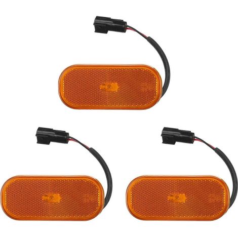 luces de posición laterales amarillas para Ford Transit MK8 2014 2015 2016 2017 2018 2019 2020 2021 1832493 BK31-15442-CB()
