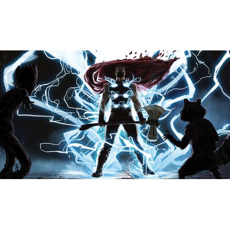 Poster géant intissé Thor Dieu du Tonnerre - 500 x 280 cm (1/5)