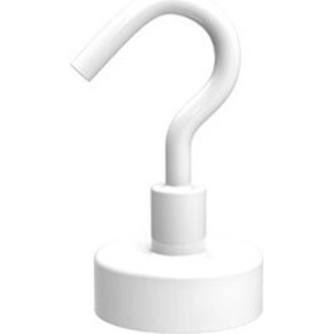 15 crochets magnétiques aimantés pour cuisine réfrigérateur armoire suspension plafond barbecue, blanc (1/5)